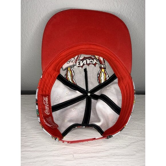 Coca-Cola “Enjoy Coke” Comic Print Snapback Hat by Concept One Accessories - Picture 3 of 8
